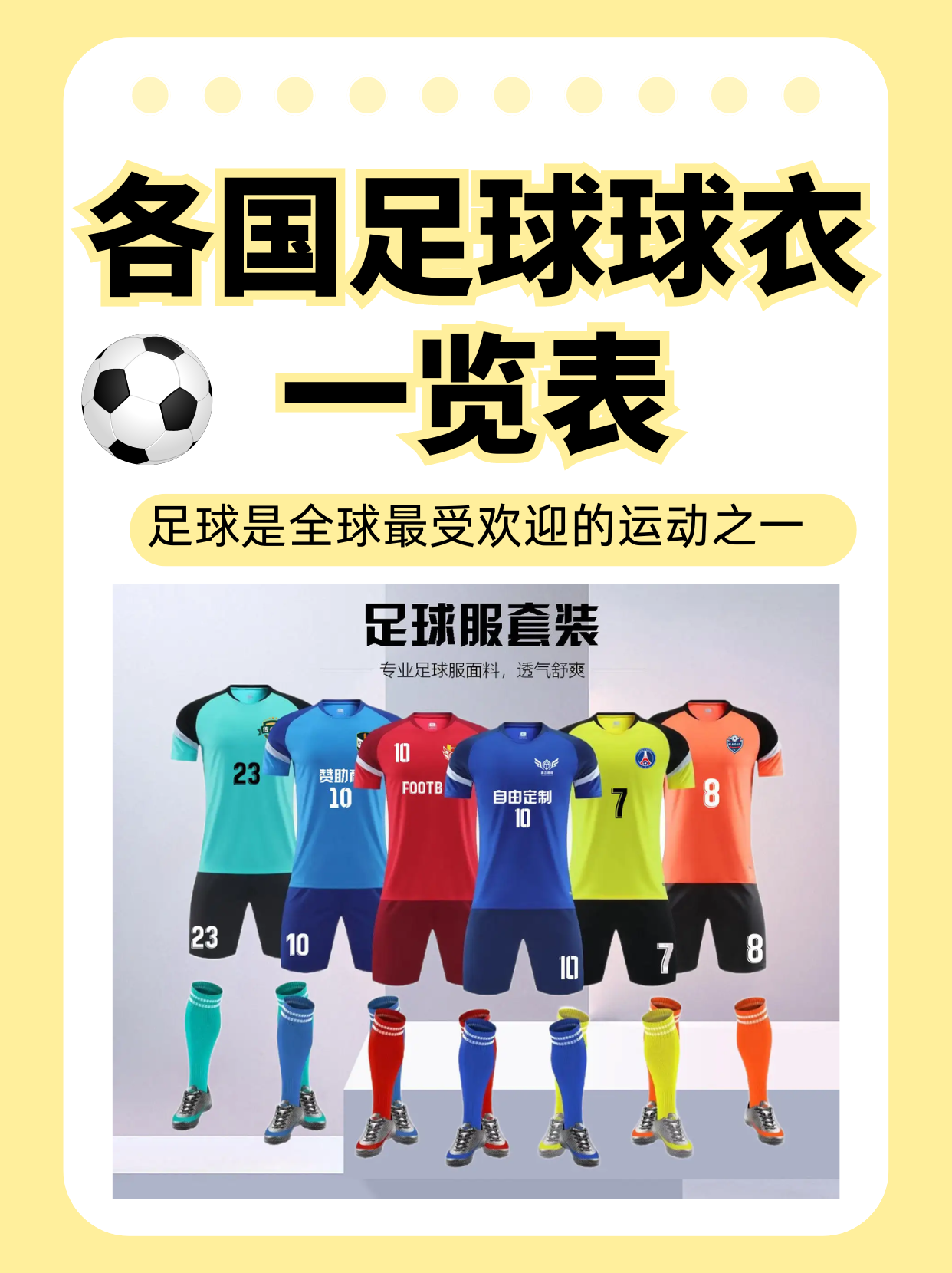 足球球衣文化：经典战袍背后的故事的简单介绍