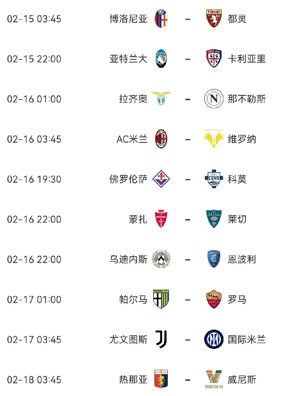 意甲最佳防守球队排行榜 意甲最佳防守球队排行榜