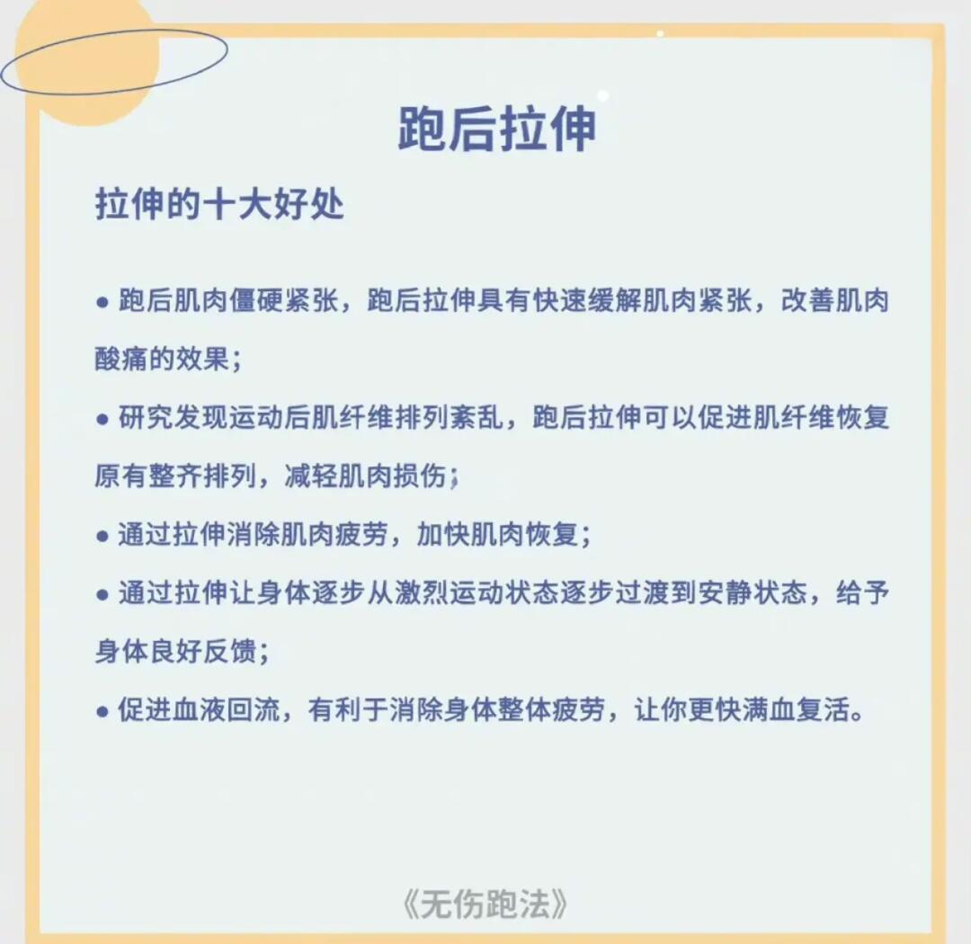 为什么运动后要拉伸?科学告诉你答案 为什么运动后要拉伸?科学告诉你答案